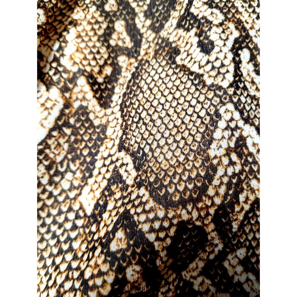 Lauren Ralph Lauren Python Print Blouson Georgett… - image 6